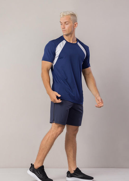 Active Wear T-Shirt With  Front Contrast