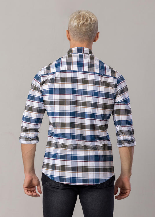 Casual Wear Check L/S Shirt