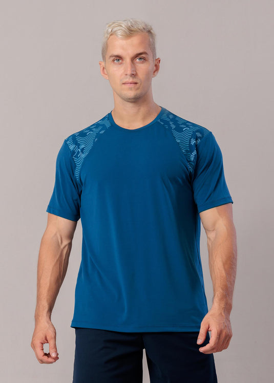 Reflective Printed Active Wear T-Shirt