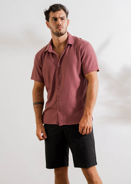 Waffle Short Sleeve Shirt