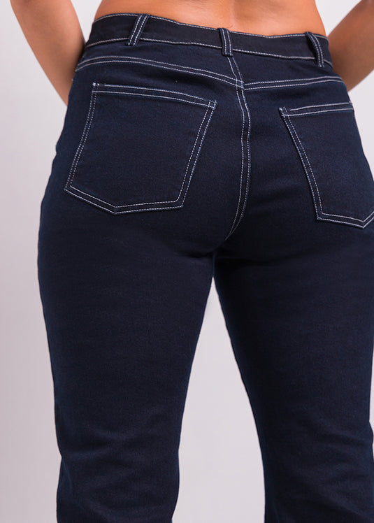 Boot cut denim pant