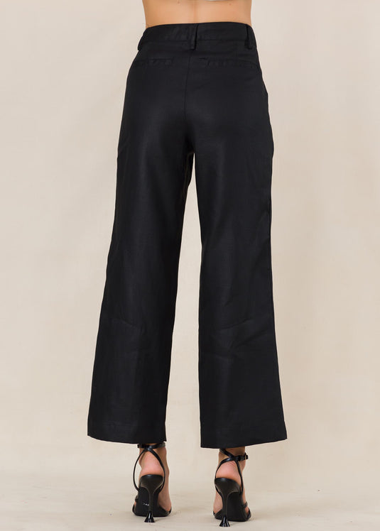 High Waisted Wide Leg Pant