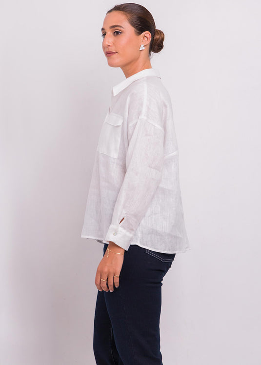 Linen With Pockets Shirt