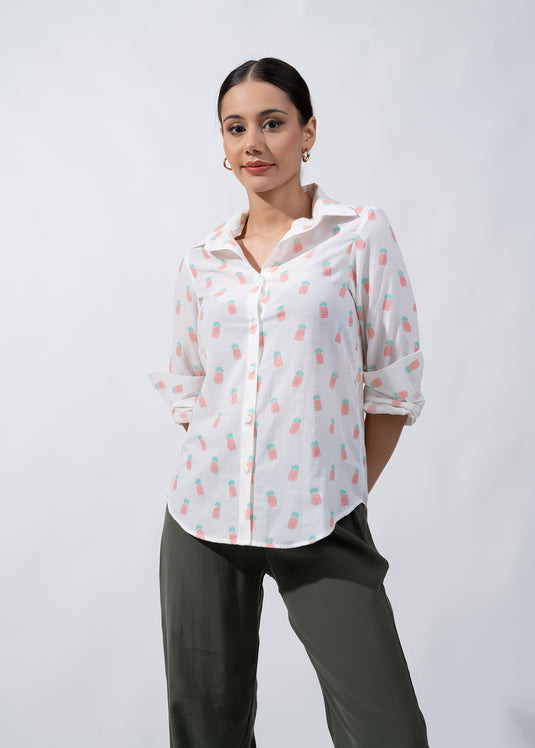 Printed Basic Shirt