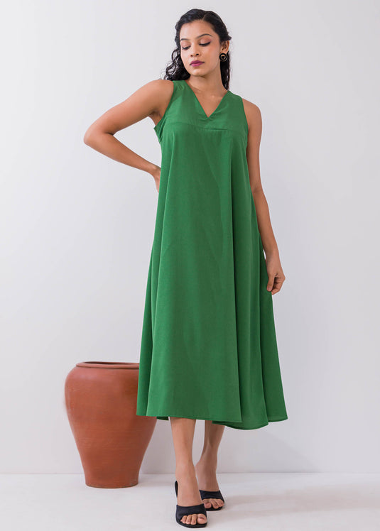 Sleeveless Tent Dress