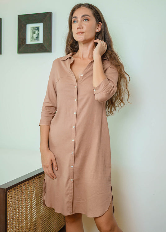 Basic Shirt Dress