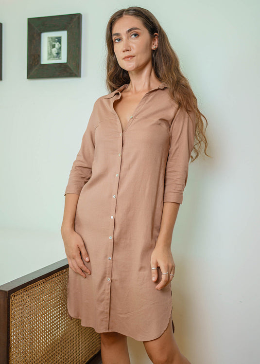 Basic Shirt Dress