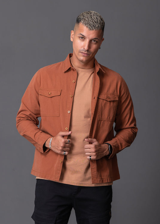 Casual Wear Double PKT Overshirt