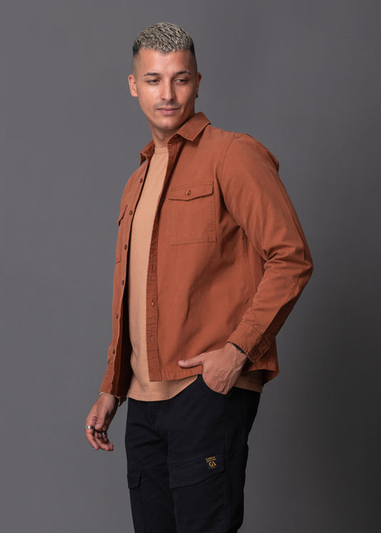 Casual Wear Double PKT Overshirt