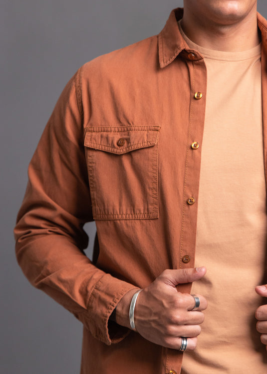 Casual Wear Double PKT Overshirt