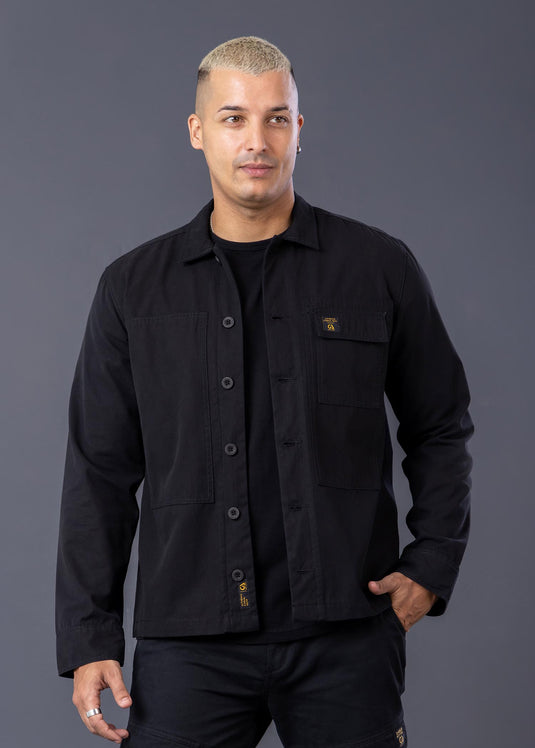 Utility Wear Over Shirt (Deep Purple)