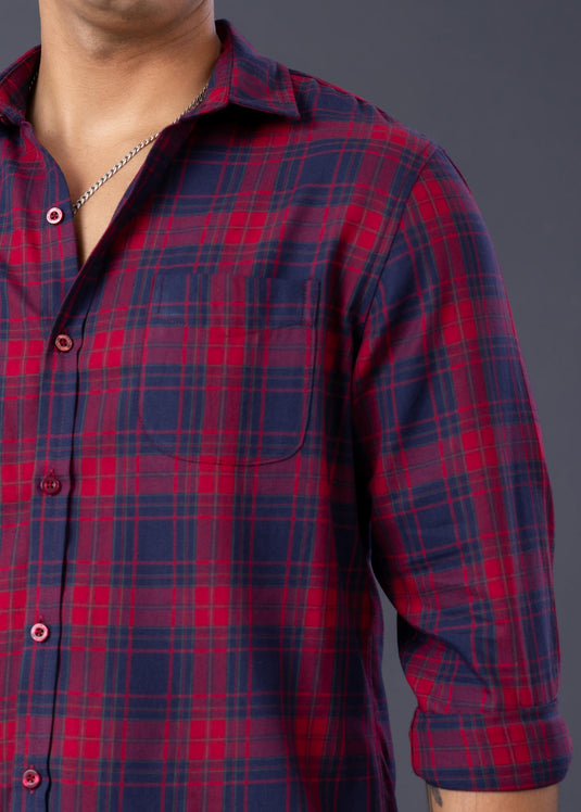 Casual Wear Check L/S Shirt