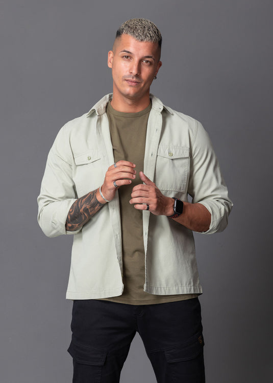 Casual Wear Double PKT Overshirt