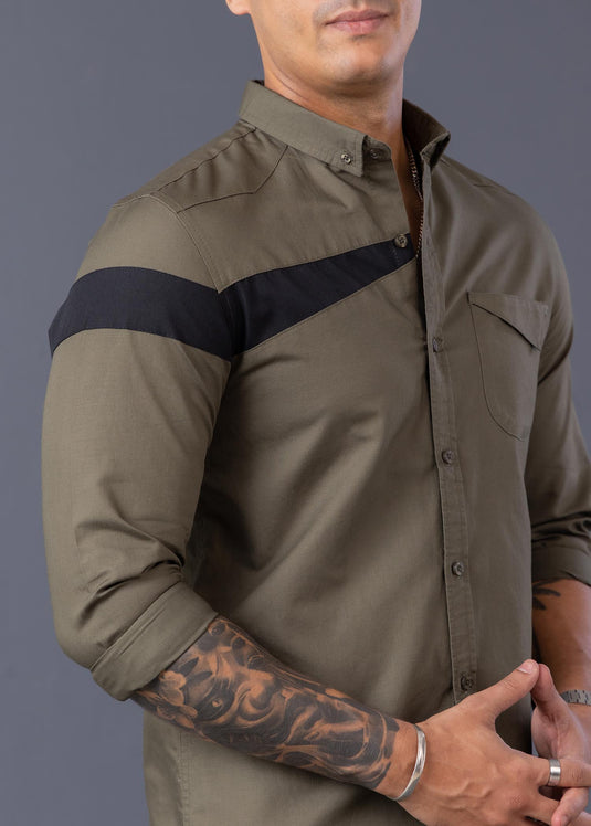 Casual Wear Detailed L/S Shirt