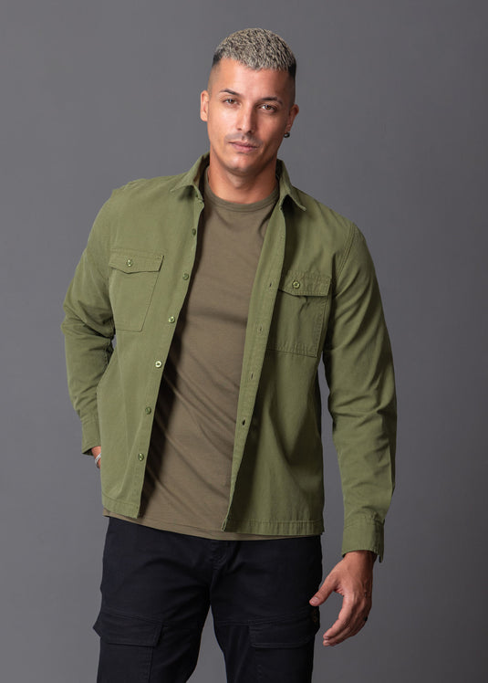 Casual Wear Double PKT Overshirt