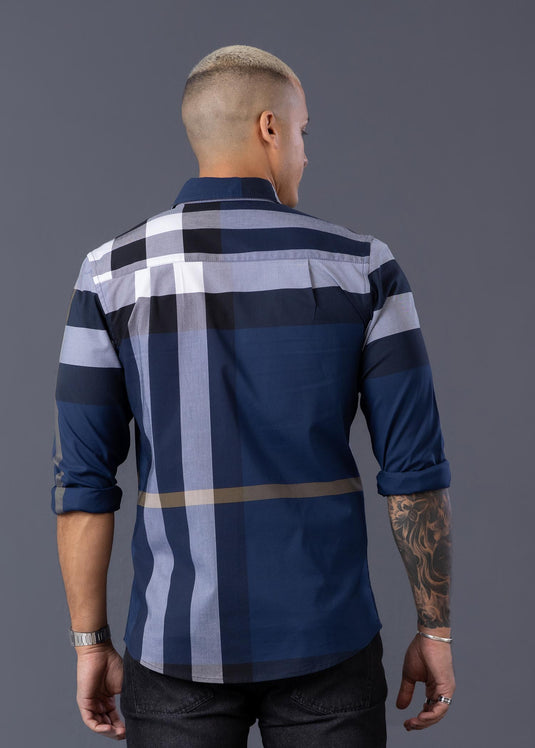 Casual Wear Check L/S Shirt