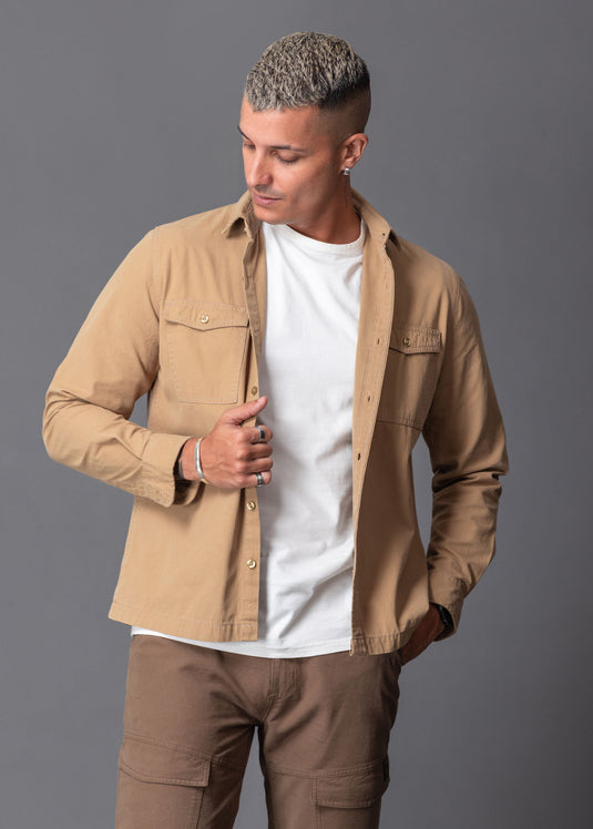 Casual Wear Double PKT Overshirt