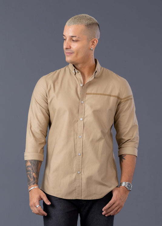 Casual Wear Detailed L/S Shirt.