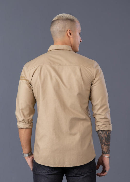 Casual Wear Detailed L/S Shirt.