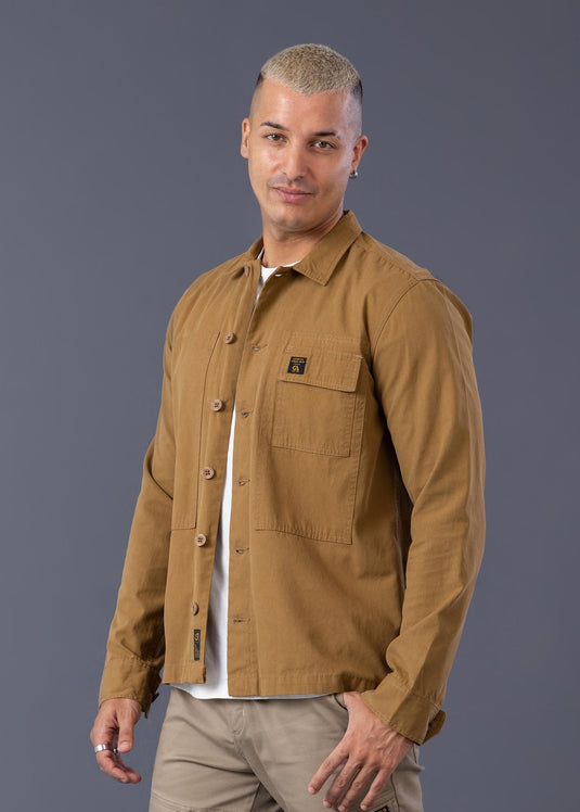 Utility Wear Over Shirt (Deep Purple)