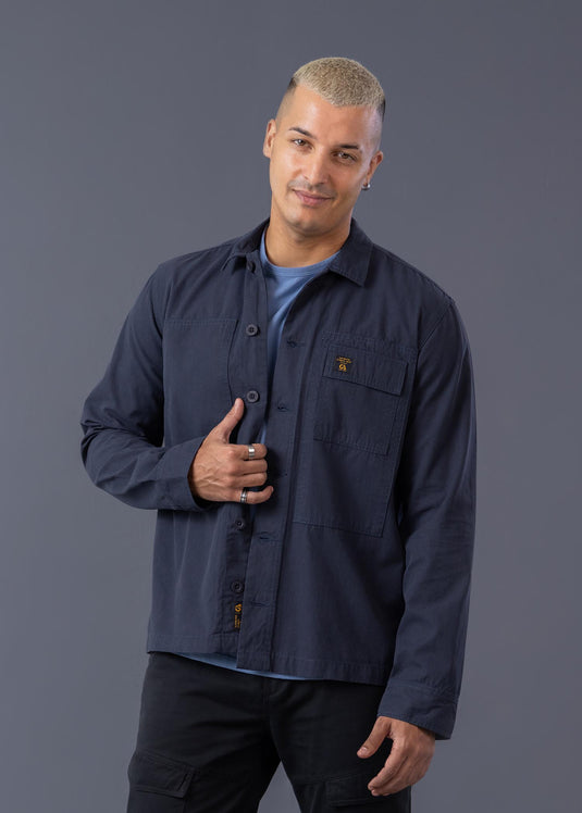 Utility Wear Over Shirt (Deep Purple)