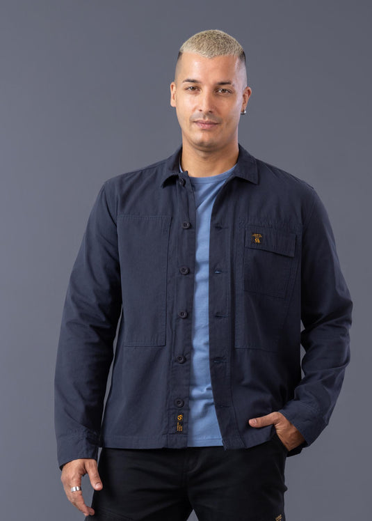 Utility Wear Over Shirt (Deep Purple)