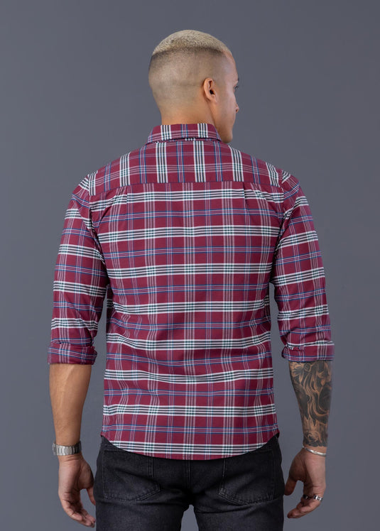 Casual Wear Check L/S Shirt