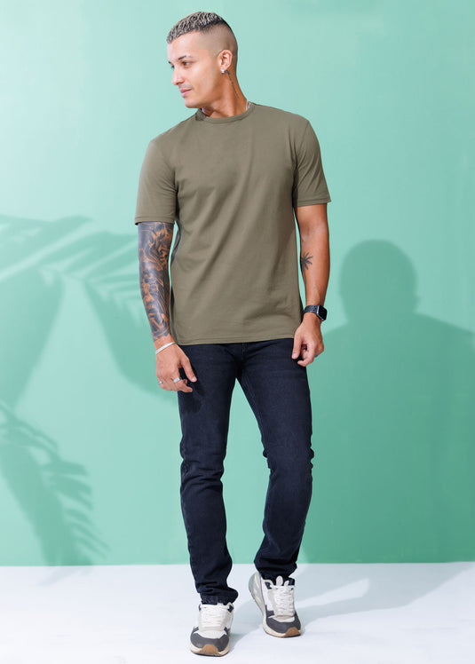 Crew Neck Slim Fit T-shirt