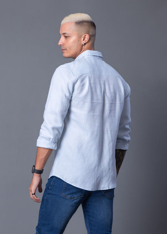 Linen Button Down L/S Shirt