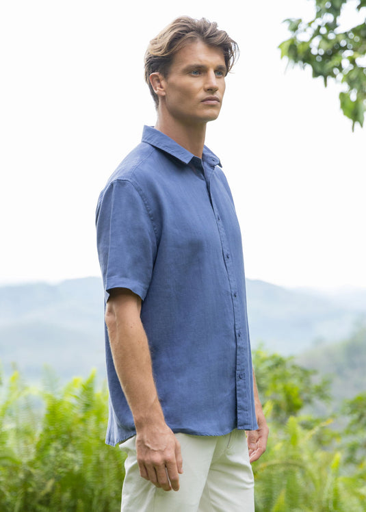 Casual Wear Linen Frank S/S Shirt