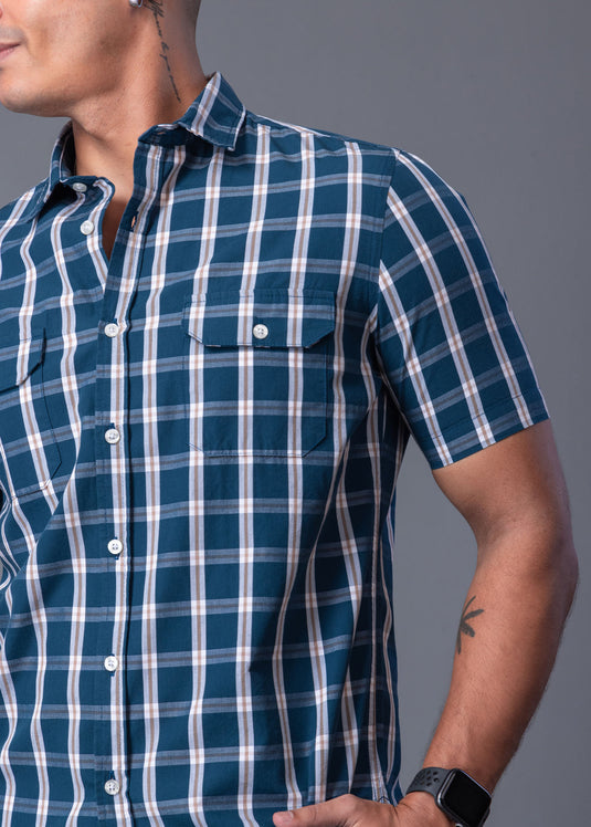 Casual Wear Check S/S Shirt