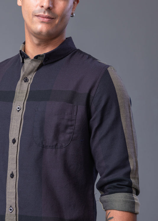 Casual Wear Check L/S Shirt