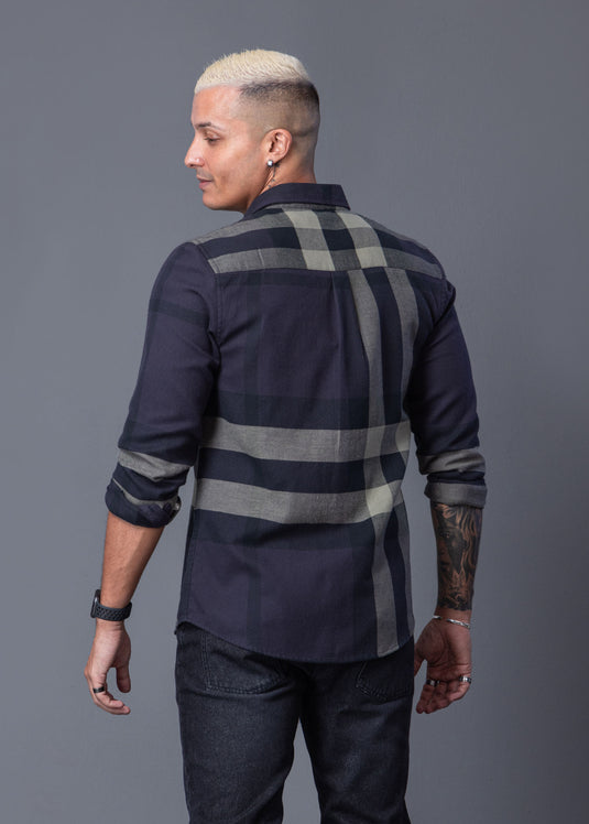 Casual Wear Check L/S Shirt