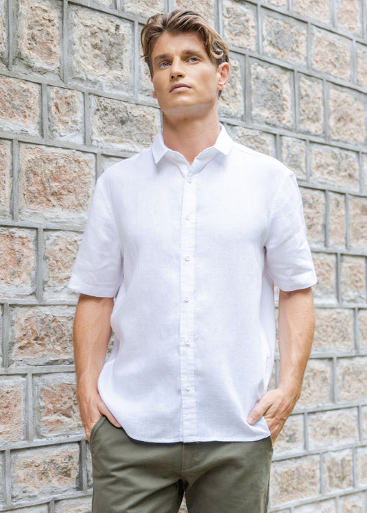 Casual Wear Linen Frank S/S Shirt