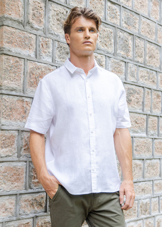 Casual Wear Linen Frank S/S Shirt