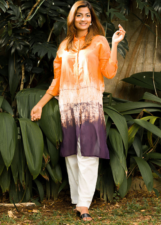 Dyed Kurtha