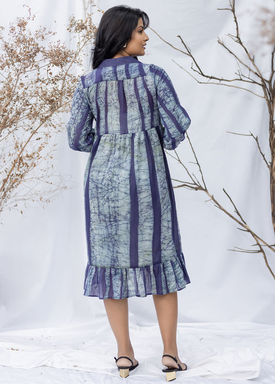 Batik Block Print Dress