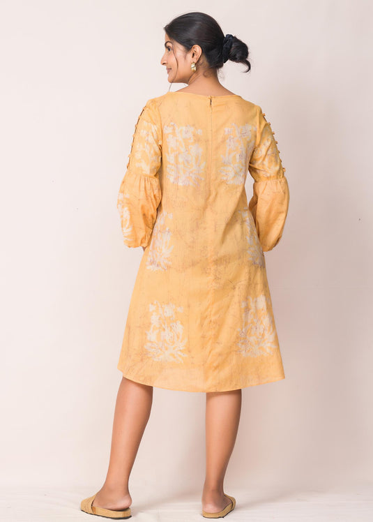 Ceylonese floral batik dress