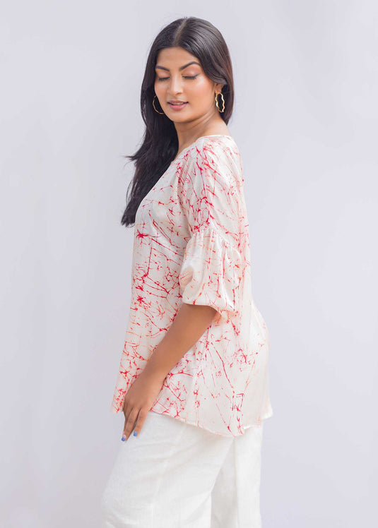 Nature batik top