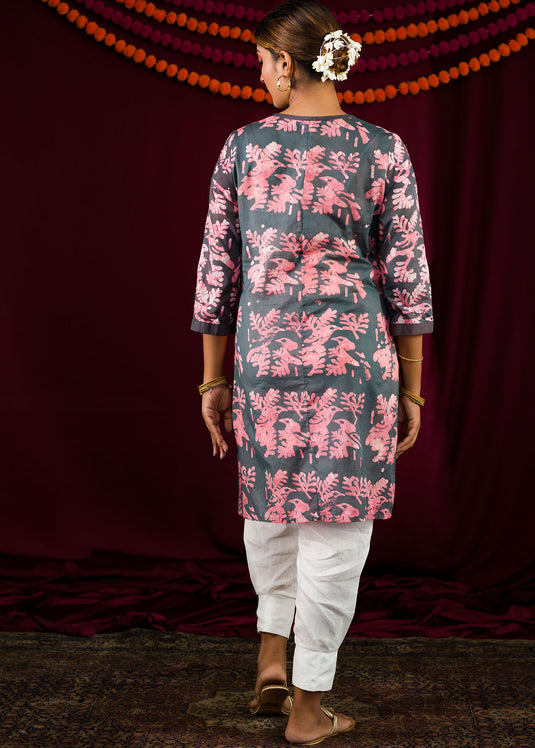 Batik Cotton Kurtha