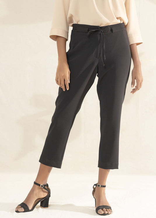 Loop Detail Draw Cord Pant