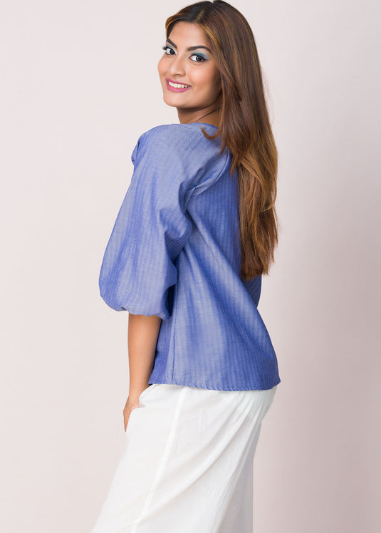 Raglan Sleeve Detailed Blouse