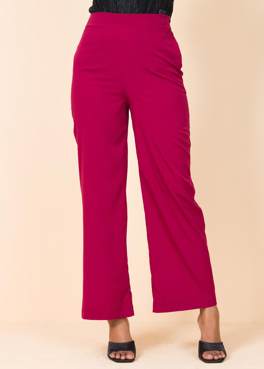 Loose fit wide leg pant