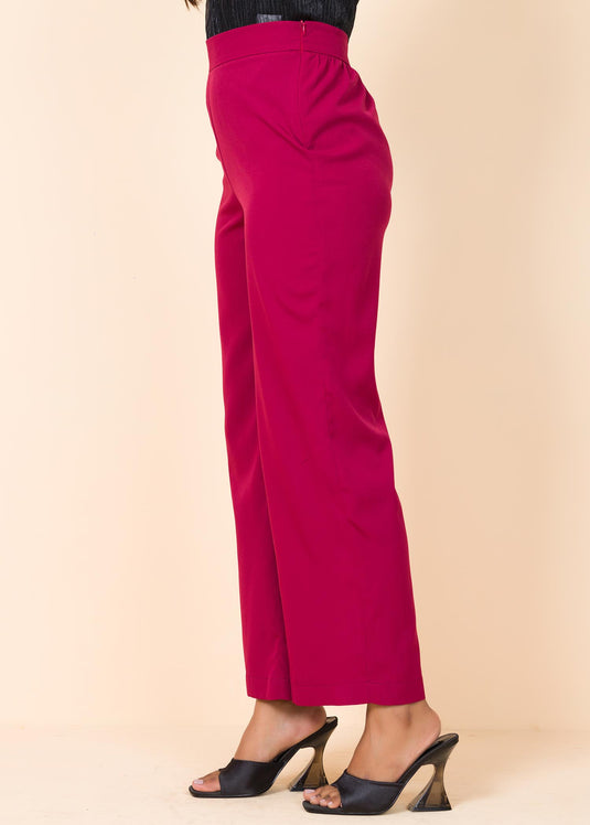 Loose fit wide leg pant