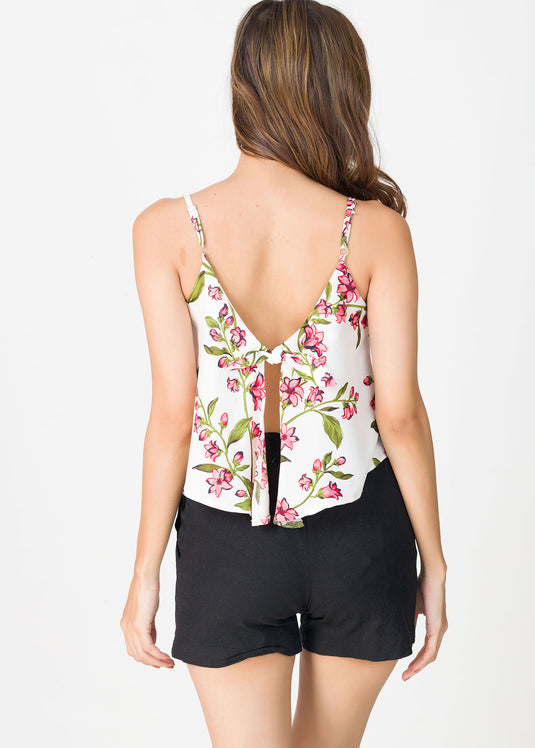 Flared cami top